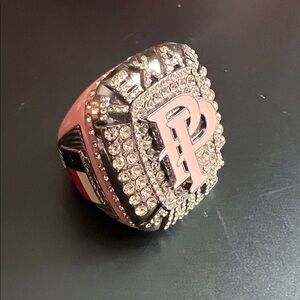 Premier Pink and Silver Statement Ring